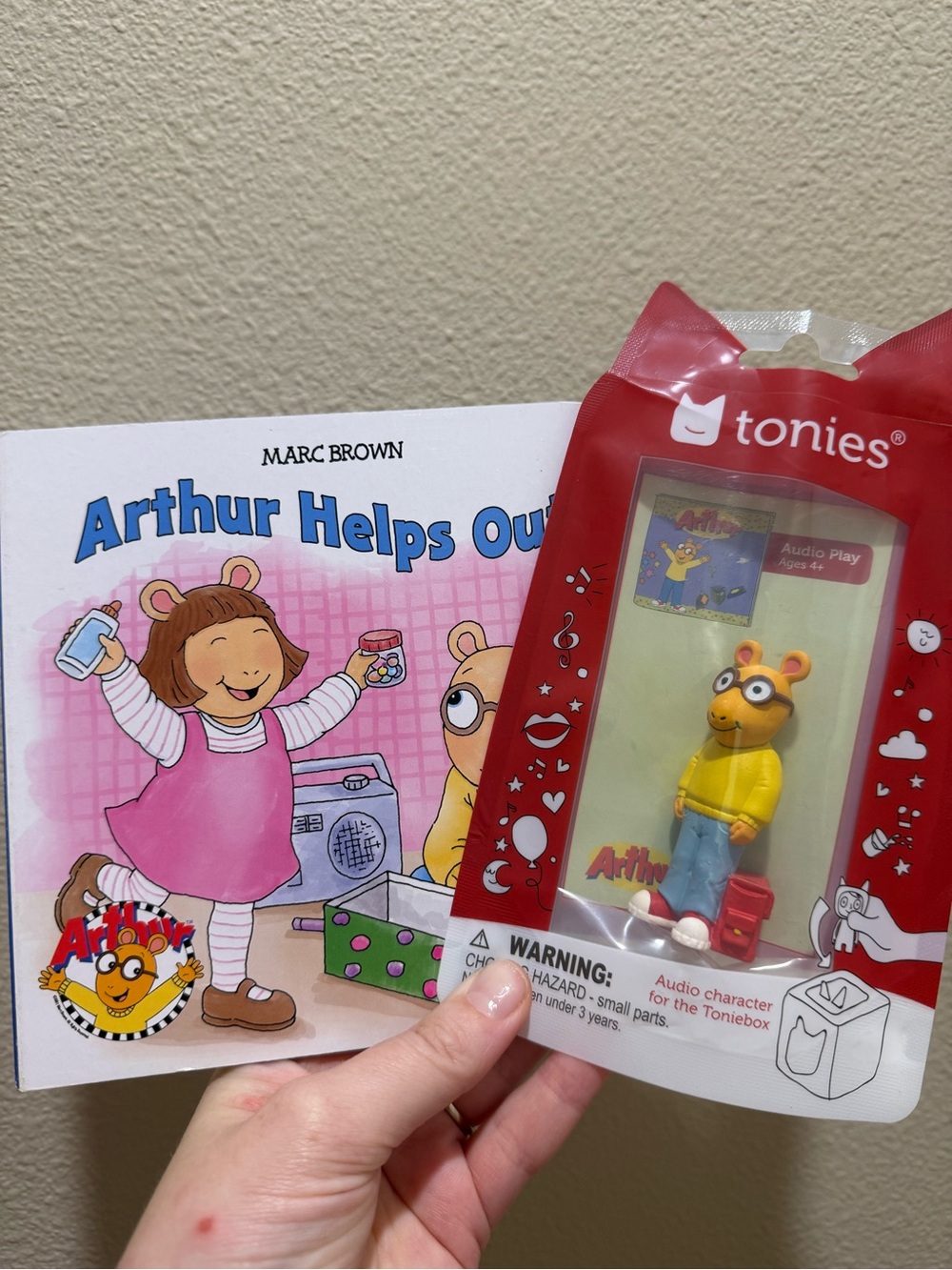 Arthur Audio Figure Tonie & Board Book